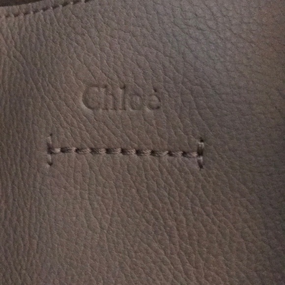 SOLD!!  SOLD!! Authentic Like New Chloe tote bag - Picture 2 of 8